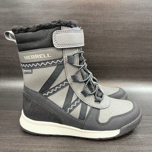 Merrell Snow Crush 2.0 Waterproof Boot Youth Little Kids Size 12 Black